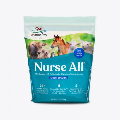 Manna Pro Nurse All® Multi-Species Milk Replacer with Probiotics