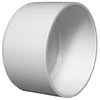 Schedule 40 DWV PVC Pipe Cap, Solvent Weld, 3-In.