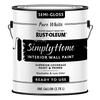 Rust-Oleum® Simply Home® Interior Wall Paint Semigloss Pure White