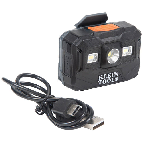 Klein Tools Rechargeable Headlamp and Work Light, 300 Lumens All-Day Runtime (300 Lumens)