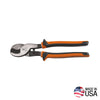 Klein Tools Electricians Cable Cutter, Insulated (9-5/8 Length)