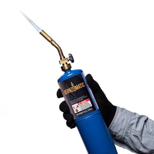 Bernzomatic® Classic Brass Torch Kit (14.1 oz Propane Fuel Cylinder)