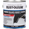 Rust-Oleum 350 1 Gal. Fibered Black Roof Coating