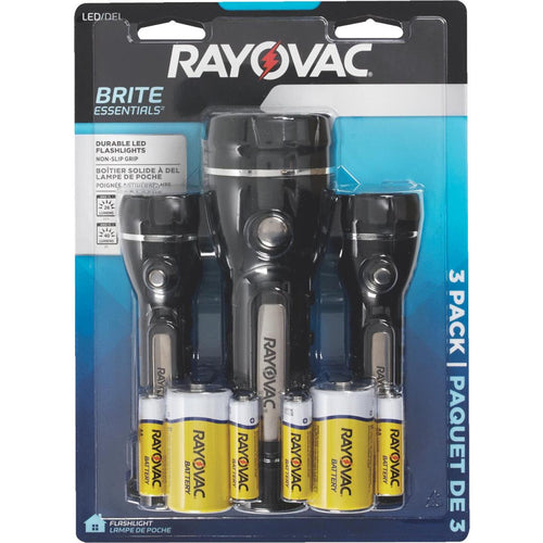 Rayovac Bright Essentials Rubber LED Flashlight