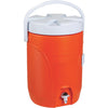 Rubbermaid 3 Gal. Orange Water Jug with Swing-Top Handle