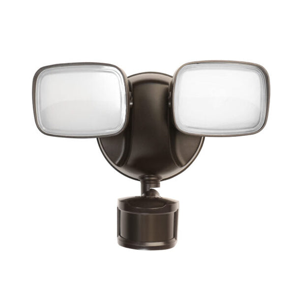 Feit Electric Bronze 9 in. Motion Sensor Outdoor LED Flood Light