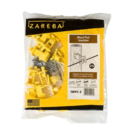 Zareba® Yellow Wood Post Insulator