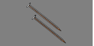 Monster Fastener Brown Painted Steel Panel Flat Head Nails