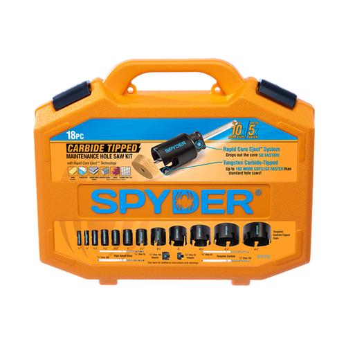 Spyder 18pc TCT Hole Saw Kit