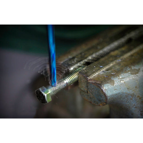 Spyder 3/16 x 3-9/16 HSS Twist Drill Bit Stinger™ Mach-Blue™