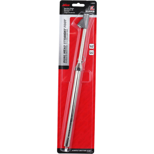 Milton Straight Foot Dual-Head Chuck Service Gauge (Single Retail Pack) S-986W