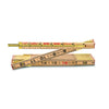 Crescent Lufkin 5/8 x 6' Red End® Wood Rule with Two 6 Slide Rule Extension