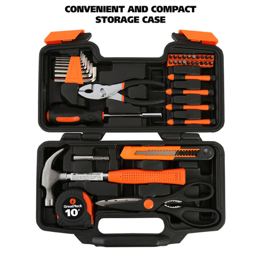 Great Neck 73802 Homeowner's Tool Set