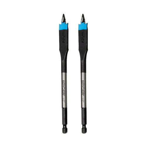 Spyder 1/2 x 6 Spade Bit (2-Pack) Stinger™