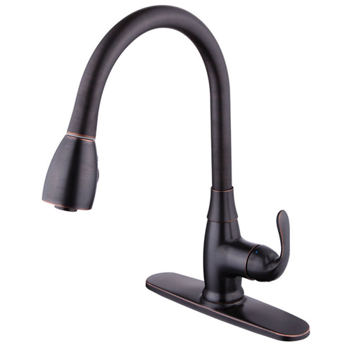 Compass Manufacturing 192-5882 Noble Single Handle Kitchen Faucet