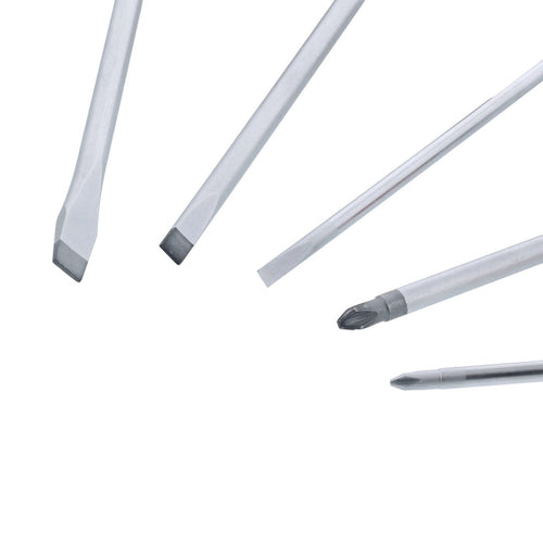 Wiha Tools 5 Piece SoftFinish Slotted and Phillips Screwdriver Set