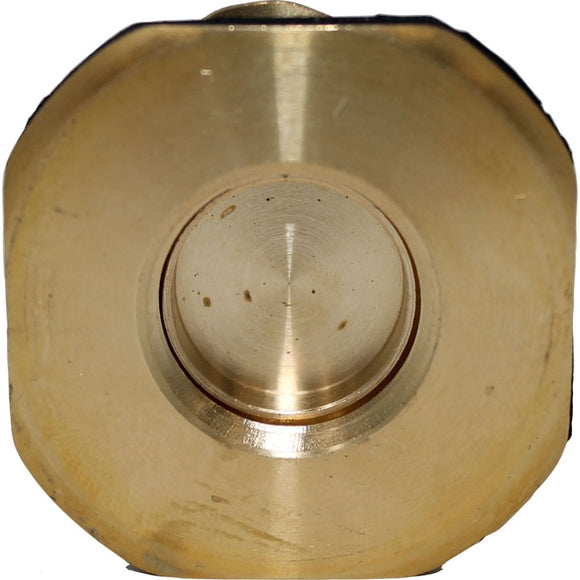 TUFF STUFF BRASS DRAIN & PLUG (3/4 INCH, BRASS)