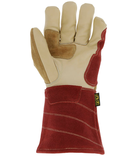 Mechanix Wear Welding Gloves Flux - Torch Welding Series Medium, Tan (Medium, Tan)