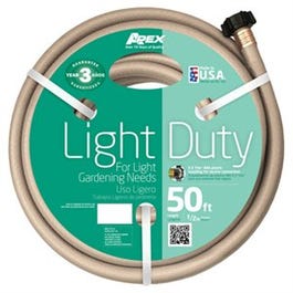 Garden Hose, Light Duty, 1/2-In. x 50-Ft.