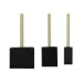 GAM Paint Brushes 3-Piece Foam Paint Brush Set