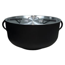 Cast Iron Outdoor Cooking Pot, 4-Gal.