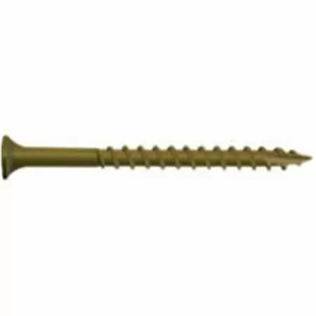 National Nail Buglehead-Star Drive Deck Screws, Tan, 2' x #8, 350CT