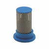 Green Leaf 50 Tip Strainer 50 Mesh SS Screen w/ Check Valve Blue