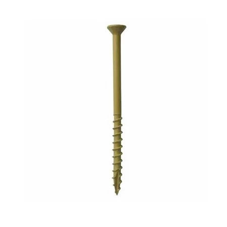 Grip-Rite® Premium Exterior Coated Screws #8 x 1-5/8-in Gold