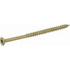 Power Pro One Exterior Screws, Flat Head, Bronze Epoxy Coated, #10 x 3.5-In., 55-Pk.