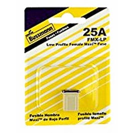 Female Maxi Auto Fuse, Low-Profile, 25-Amp