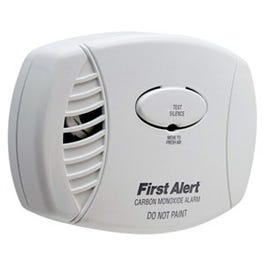 Carbon Monoxide Alarm, Plug-In w/Battery Backup