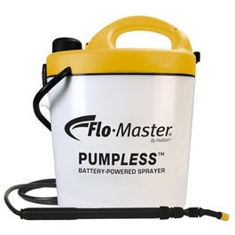 Flow Master Pumpless Garden Sprayer, Rechargeable, 1.3-Gallons