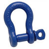 Apex Campbell 3/4'' Anchor Shackle, Screw Pin, Forged Carbon Steel, Painted Blue