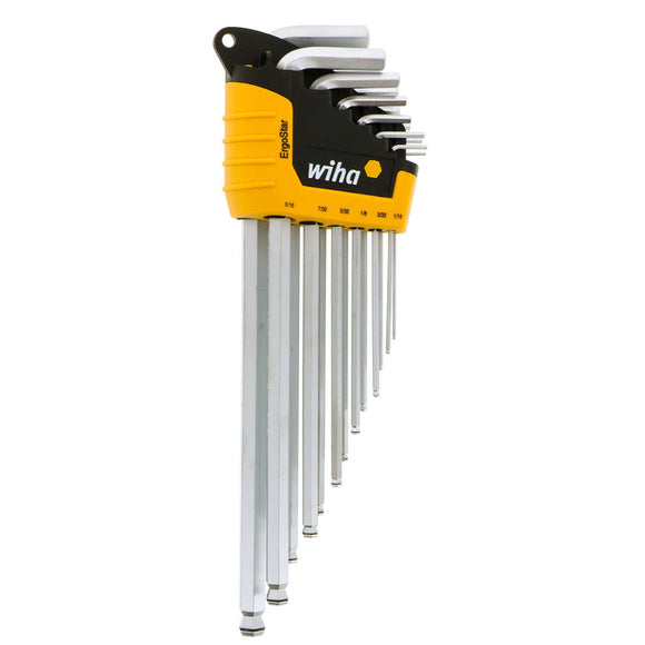 Wiha Tools 13 Piece MagicRing Ball End Hex L-Key Set - Inch