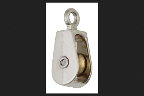 Campbell 1/2 Pulley, Single Sheave, Rigid Eye, #0174