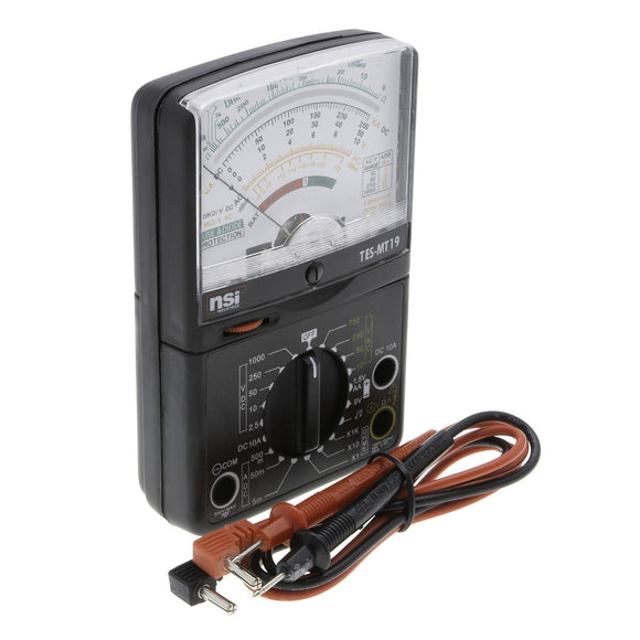 NSI Industries TES-MT19 7 Function 19 Range Analog Multi Tester