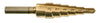 Century Drill And Tool Step Drill #2 3/16″-1/2″ Shank 3/8″ Hss Zirconium Coated Step Depth 1/8″ Shank 3/8″