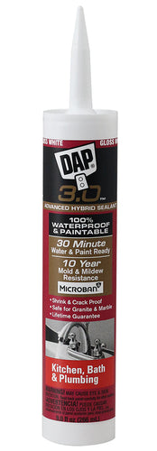 DAP® 3.0™ Kitchen & Bath  9 oz, White (9 oz, White)