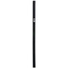 Polyethylene Foam Pipe Insulation, Black, Tubular, 6-Ft.