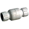 PVC Check Valve, Solvent Weld, White, Schedule 40, 1-In.