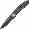 Case Harley Davidson Tec-X Framelock Folding Knife Black Stonewash Finish (4.5, Black Stonewash Finish)