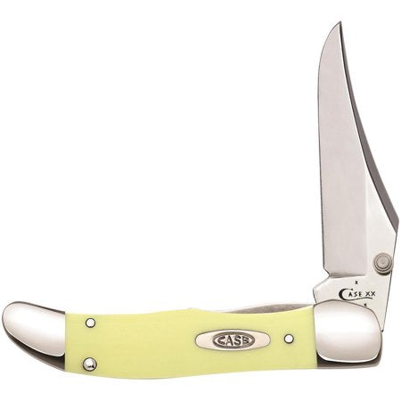 Case Kickstart® Smooth Yellow Synthetic Mid-Folding Hunter