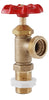 LDR Industries 1/2 M.i.p. X 3/4 Hose Heavy Duty Brass Washing Machine Valve