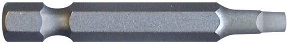 Century Drill And Tool Square Screwdriver Bit #2 Power 2″ S2 Steel