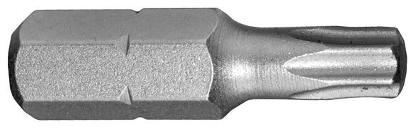 Century Drill And Tool Star Screwdriver Bit T27 Insert 1″ S2 Steel