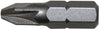 Century Drill And Tool Pozi Screwdriver Bit #1 1″ Insert S2 Steel