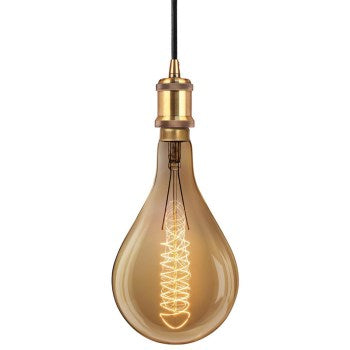 Feit Electric PN/BB/BZ/PS52 Vintage Style Brass Pendant Fixture