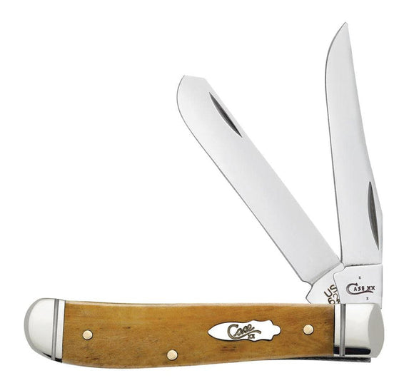 Case Smooth Antique Bone Mini Trapper