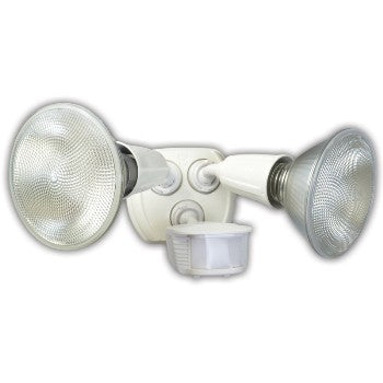 Coleman Cable L6003WH 180d Metal Floodlight