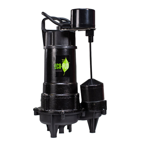 Eco-Flo ¾ HP Heavy Duty Cast Iron Sump Pump